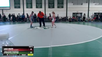 114-120 lbs Round 3 - Abraham Thomas, Li`L Trojan Wrestling Club vs Jack Wiatr, Region Wrestling Academy