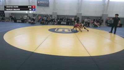140 lbs Quarters - Shayna Ward, Wan Tu Wazuri Oakland Youth Wrestling Club vs Marley Nelson, Surfside X