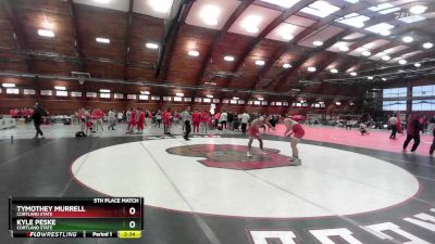 184 lbs 5th Place Match - Kyle Peske, Cortland State vs Tymothey Murrell, Cortland State