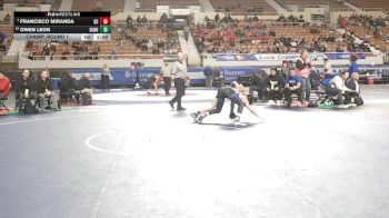 122-D1 Champ. Round 1 - Francisco Miranda, Sunnyside High School vs Owen Leon, Highland High School