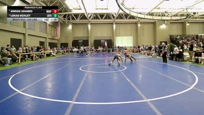 120 lbs Quarterfinal - Adrian Adames, Montville/Plainfield vs Lukas Boxley, Ledyard