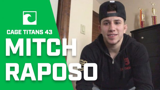 Mitch Raposo Talks Pro MMA Debut At Cage Titans 43 On FloCombat