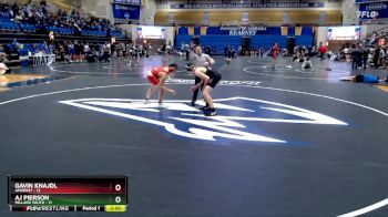 165 lbs Round 2 - AJ Pierson, Millard South vs Gavin Knajdl, Amherst