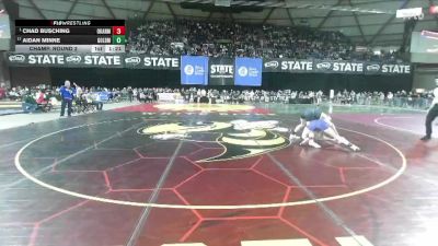 Boys 1B/2B 144 Champ. Round 2 - Chad Busching, Okanogan vs Aidan Minne, Goldendale