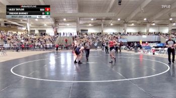 A 190 lbs Cons. Round 2 - Alex Taylor, White House Heritage High School vs Trevor Burney, Chattanooga Central High School
