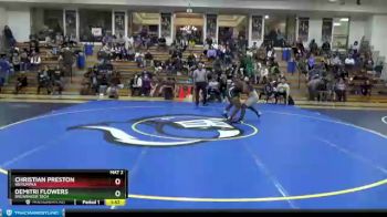197 lbs Quarterfinal - Demitri Flowers, Brewbaker Tech vs Christian Preston, Wetumpka
