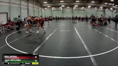 180 lbs Round 4 - Paul Ortega, Grainhouse Grapppler vs Adam Sepulveda, FLOW