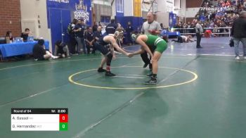 138 lbs Prelims - Aidan Gassel, Newport Harbor vs Dario Hernandez, Victor Valley