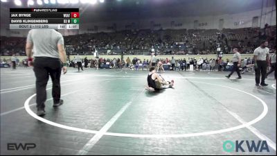 112 lbs Round Of 32 - Jax Byrge, Weatherford Youth Wrestling vs Davis Klingenberg, D3 Wrestling Cluib