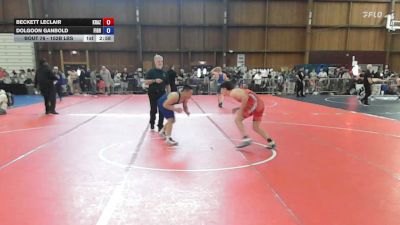 152B lbs Rr Rnd 1 - Beckett Leclair, Krazy Monkeys vs Dolgoon Ganbold, Fight Church/Gainesville Hs