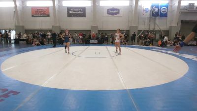 115 lbs Quarters - Madisen Stretton, Cornerstone Wrestling Club vs Marlina Martinez, Salem Elite