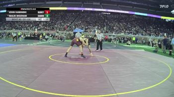 D1-150 lbs Champ. Round 1 - John Kaminski, Warren Mott HS vs Malik Mozham, Dearborn HS