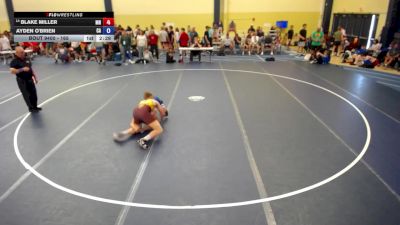 165 lbs Cons. Round 3 - Blake Miller, MN vs Ayden O'Brien, CA