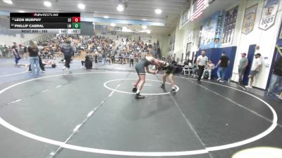 165 lbs Cons. Round 5 - Leon Murphy, Santiago Corona vs Phillip Cabral, La Mirada