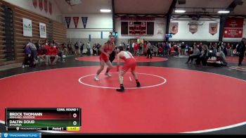 126 lbs Cons. Round 1 - Brock Thomann, Highland, Riverside vs Daltin Doud, Ottumwa