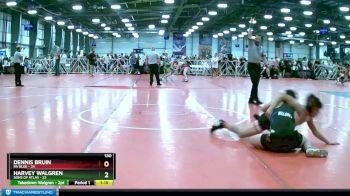 130 lbs Rd# 1 9:00am Friday - Harvey Walgren, Sons Of Atlas vs Dennis Bruin, PA Blue