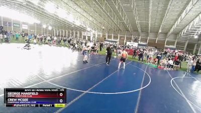 175 lbs Round 2 - George Mansfield, Empire Wrestling Club vs Crew McGee, Champions Wrestling Club