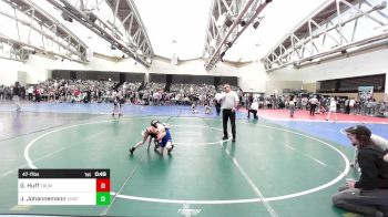 47-T lbs Quarterfinal - Grayson Huff, Truman Rams vs Joshua Johannemann, Edgewater