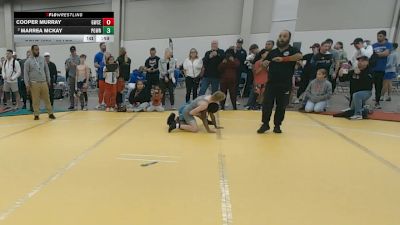 92 lbs Cons. Semis - Cooper Murray, Grindhouse Wrestling Club - East vs Marrea McKay, Powerhouse Wrestling