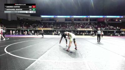 157 lbs Consi Of 4 - Andres Cortes, Ferrum College (NCAA) vs Nathaniel Santos, Life