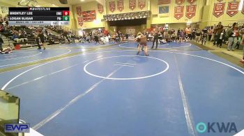 100 lbs Rr Rnd 2 - Brentley Lee, Eufaula Ironheads Wrestling Club vs Logan Sligar, Pin-King All Stars
