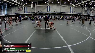 72 lbs Round 7 (10 Team) - Tanner Rivara, FLOW vs Axe Tompkins, U2 Uprising Black