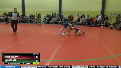 110 lbs Round 4 - Jay Numedahl, Warrior Mat Club vs Hudson Lee, LAW