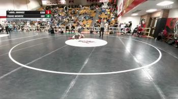126 lbs Cons. Round 4 - Tighe Moritz, Central vs Abel Jiminez, Kemmerer