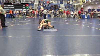 124 lbs Consy 5 - Ivy Evans-Ball, Science Hill-TN vs Hailey Turner, Riverbend-VA
