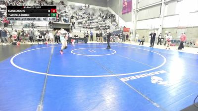 U17 Women - 57 lbs Champ. Round 3 - Elyse Asaro, ID vs Ariella Dobin, IL