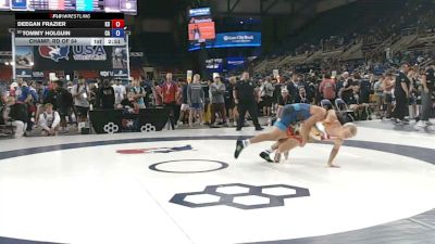 157 lbs Champ. Rd Of 64 - Deegan Frazier, Kansas vs Tommy Holguin, California