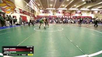 144 lbs Cons. Round 4 - Irving Juarez, Alisal vs James Otuhiva, Palo Alto Hs