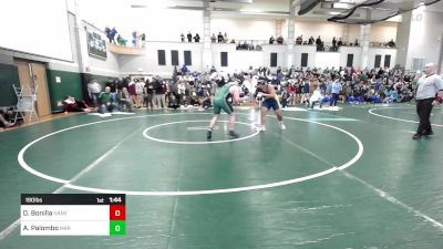 190 lbs Round Of 32 - David Bonilla, Hanover vs Aidan Palombo, Marshfield