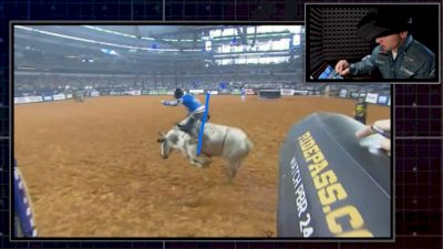 Picking Up The Timing With Sage Kimzey At The PBR Global Cup