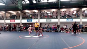 82-90 lbs Cons. Round 1 - Cahree Smart, STL Warrior vs Hunter Parrick, Lion`s Den Wrestling Academy