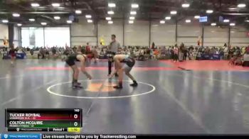 140 lbs Round 3 (6 Team) - Tucker Roybal, Sanderson W.A. vs Colton McGuire, Morris Fitness