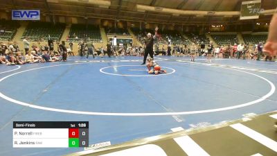 47 lbs Semifinal - Eagan Luxton, Raw vs Hudson Lemaire, Firebird Elite