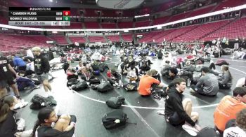 D1-106 lbs Champ. Round 1 - Camden Rugg, Union Grove vs Romeo Valdivia, West Allis Nathan Hale