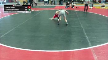 133 lbs Quarterfinal - Gavin Alexander, Central Methodist vs Logan Lopez, Grand View