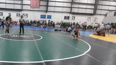 132 lbs Allday - Justin Woolard, OTM WALTERS WRESTLING vs Issac Michalski, HEAVY HITTING HAMMERS