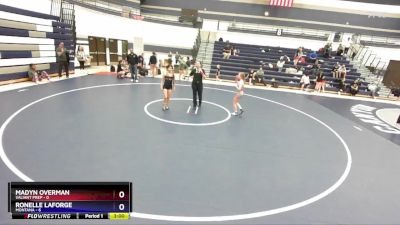 100 lbs Round 3 (4 Team) - Madyn Overman, Valiant Prep vs RonElle LaForge, Montana