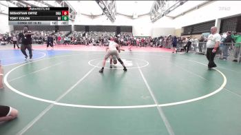 108-H lbs Consi Of 16 #2 - Sebastian Ortiz, Shea Rtc vs Tony Colon, Me