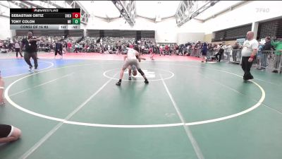 108-H lbs Consi Of 16 #2 - Sebastian Ortiz, Shea Rtc vs Tony Colon, Me