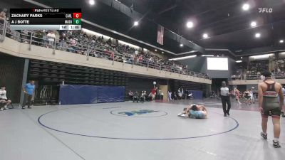 145 lbs Round Of 16 - Zachary Parks, Carlisle vs A J Botte, Masonville