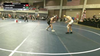 160 Championship Bracket 9th Place Match - Aidan Wasilk, Forest Lake vs Lukas Lind, Brainerd