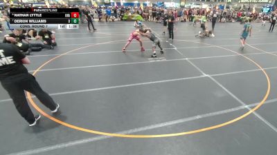 120 lbs Cons. Round 7 - Nathan Lyttle, Unattached vs Derion Williams, Unattached