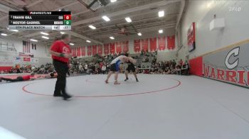 285 lbs 5th Place Match - Travis Gill, Cedaredge vs Nestor Gabriel, Mountain Vista