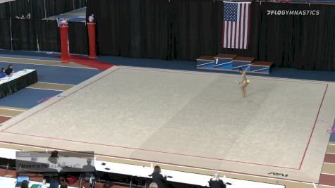 Nayenne Pollini Ashenaffi - Clubs - 2021 Rhythmic Elite Qualifier