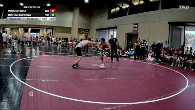 175 lbs Round 3 (6 Team) - Marcus Gray, WALA vs Joshua Caronna, Pod Squad