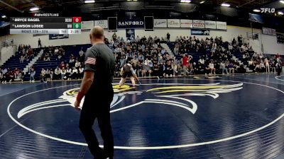 174 lbs 1st Place Match - Bryce Dagel, St. Cloud State vs Lawson Losee, Upper Iowa